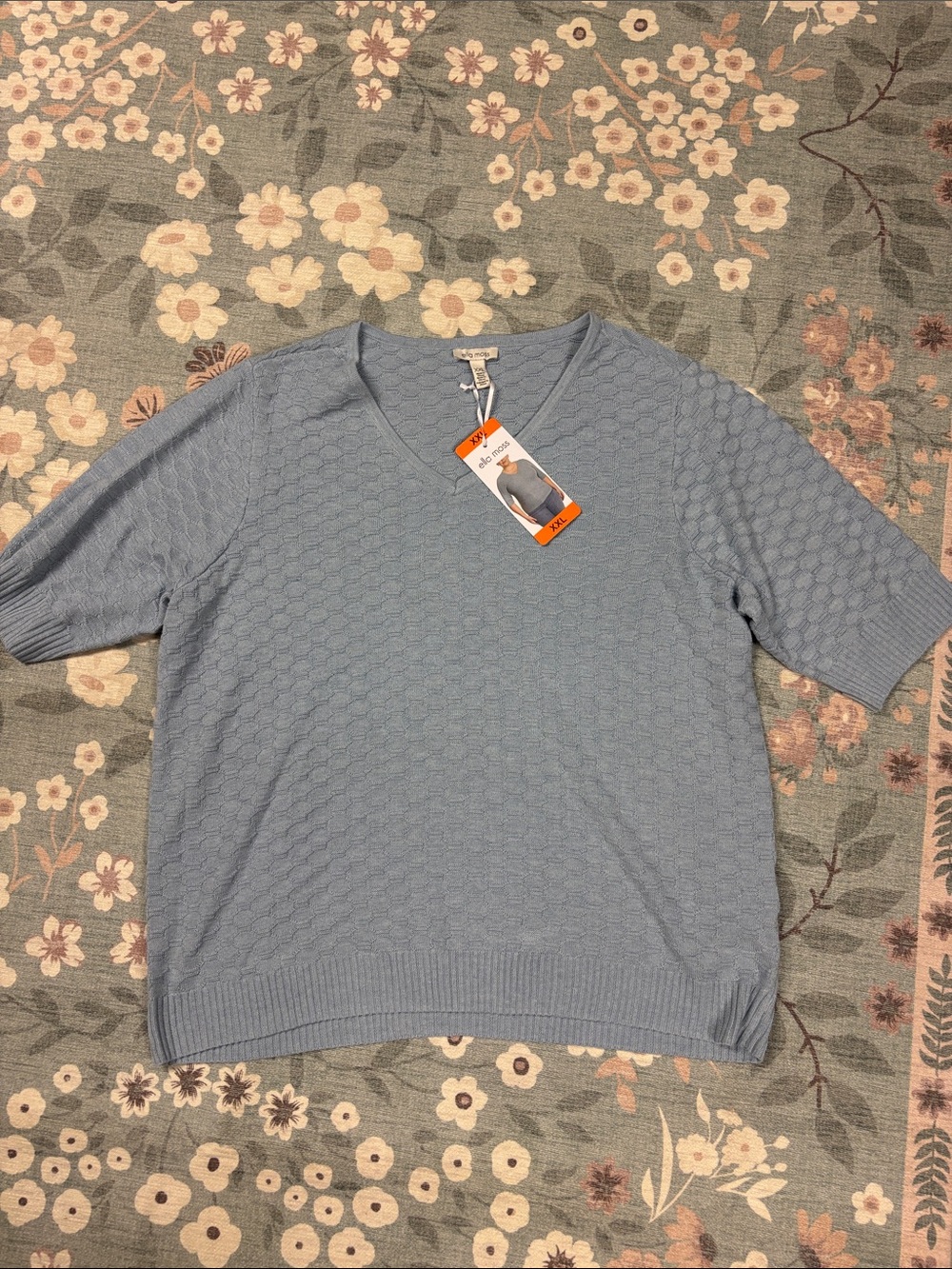 Ella Moss light Blue Sweater